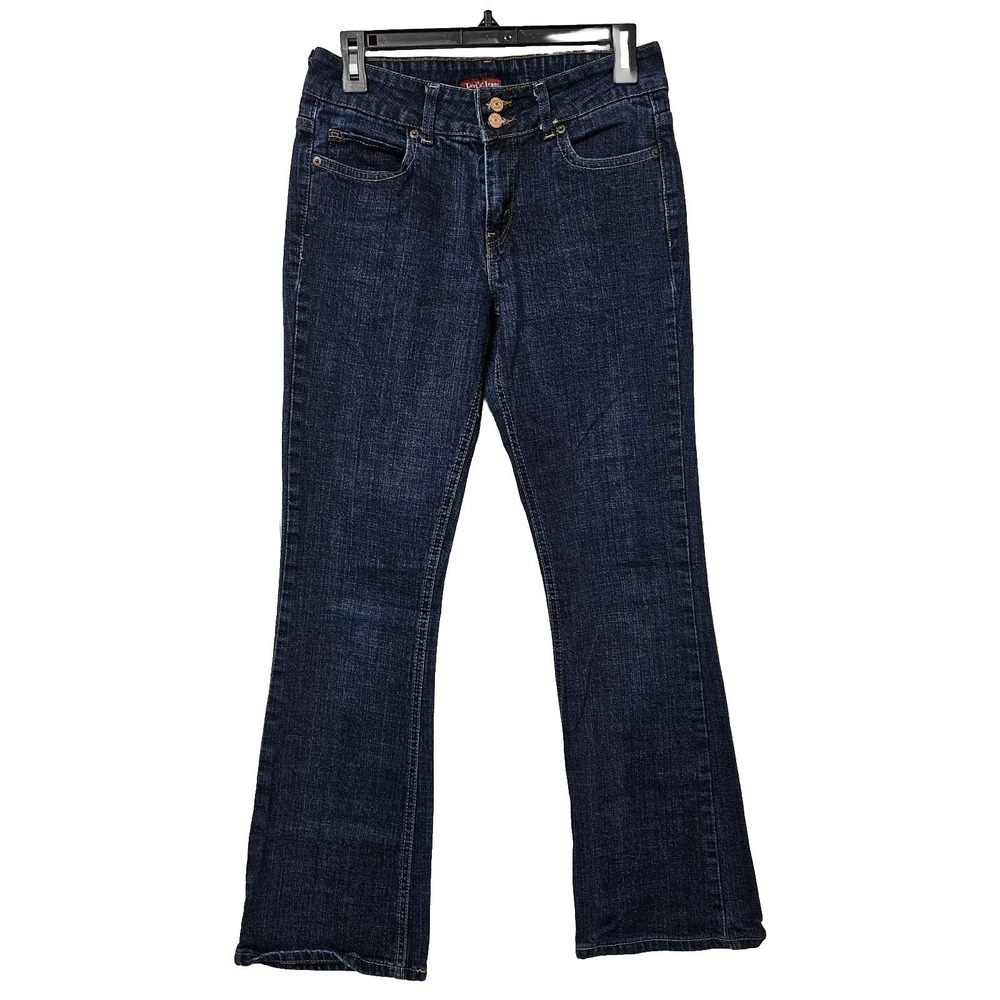 Levi's Jeans Women 6 Medium Dark Wash 526 Slender Boot‎ Cut Stretch Denim Pants